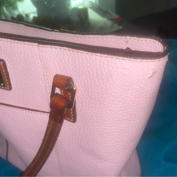 Dooney & Burke Lexington Handbag - Blush Pink - Picture 5 of 6